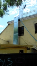 Sistema de extracción restaurant