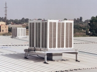 Enfriamiento evaporativo para galpones industriales